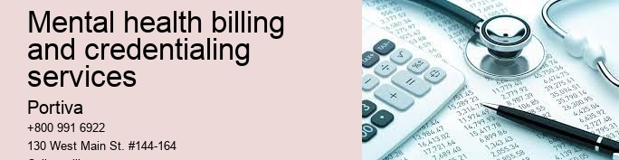 mental health billing and credentialing services